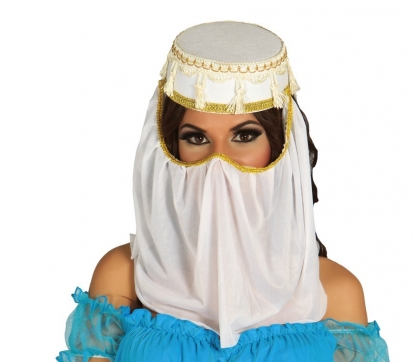 Arabų princesės galvos apdangalas
