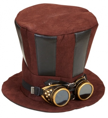 Aukšta kepurė  "Steampunk" 