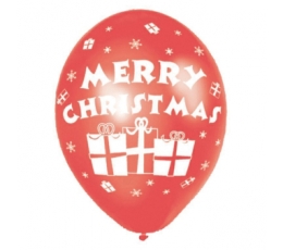 Balionai "Merry Christmas" (6 vnt./28 cm)