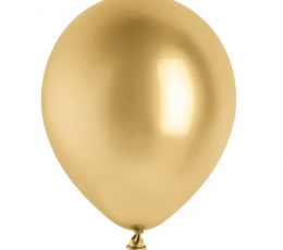Balionas, glossy auksinis (30 cm/Party Deco)