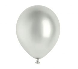 Balionas, glossy sidabrinis (30 cm/Party Deco)