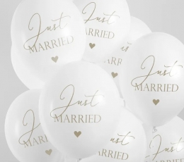 Balionas "Just Married" (30 cm) 1 Balionas "Just Married" (30 cm) 1