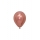 Balionas, chrominis rožinio aukso (12 cm/Sempertex)