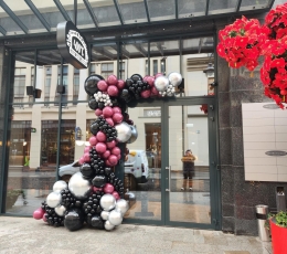 Balionų girlianda "400 laipsnių" 1