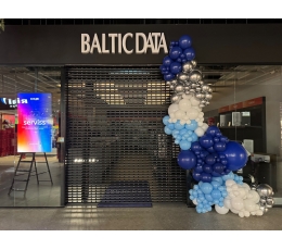 Balionų girlianda "Baltic Data"