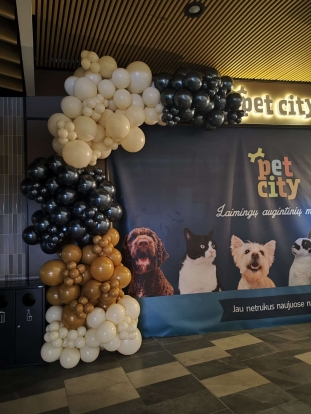 Balionų girlianda "Pet City"