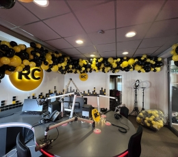 Balionų girlianda "RC" 2