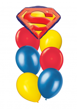 Balionų puokštė "Superman"