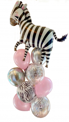 Balionų puokštė "Zebras"