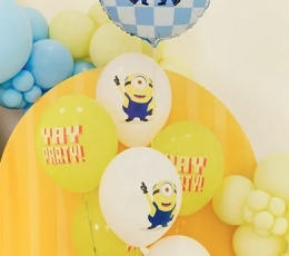 Balionų rinkinys "Minions" (6 vnt.) 1 Balionų rinkinys "Minions" (6 vnt.) 1