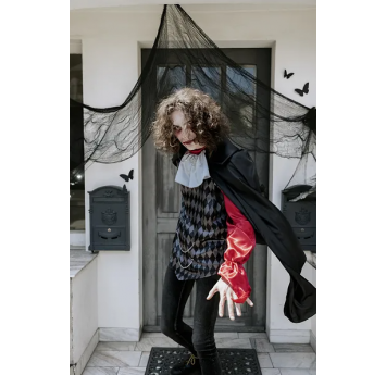 Vampyro apsiaustas su aksesuarais (XL/XXL) Vampyro apsiaustas su aksesuarais (XL/XXL)