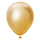 Chrominis balionas, mirror gold (45 cm/Kalisan)