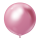 Chrominis balionas, mirror pink (60 cm/Kalisan)