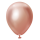 Chrominis balionas, mirror rose gold (45 cm/Kalisan)