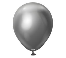 Chrominis balionas, pilkas (30 cm/Kalisan)