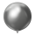 Chrominis balionas, pilkas (60 cm/Kalisan)