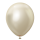 Chrominis balionas, mirror white gold (30 cm/Kalisan)