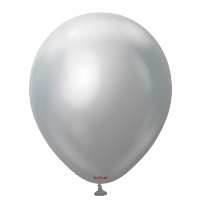 Chrominis balionas, sidabrinis (45 cm/Kalisan)