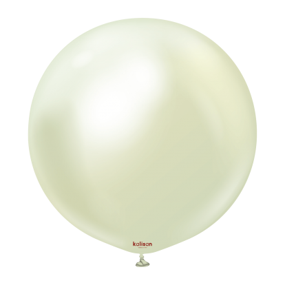 Chrominis balionas, žalsvo aukso (60 cm/Kalisan)