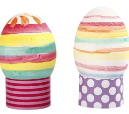 Creativ dekoratyviniai kiaušiniai, balti, 12 vnt. 2