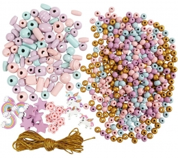 Creativ papuošalų gaminimo rinkinys, pastelinių spalvų 2