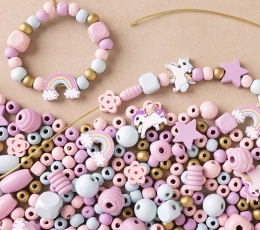 Creativ papuošalų gaminimo rinkinys, pastelinių spalvų 3