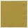 Салфетки, золотого цвета (20шт)