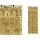Фольгированные шторы, золотистые (90 х 250 см)