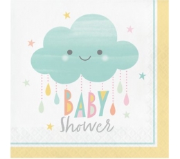 Servetėlės "Debesėlis.Baby Shower" (16 vnt.)