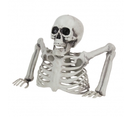Dekoracija "Lendantis skeletas" (25 cm)