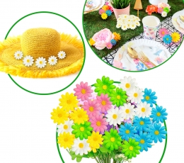 Dekoracijos "Ramunių žiedai" (20 vnt.) 3