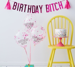 Dekoracijų rinkinys "Birthday Bitch" 1