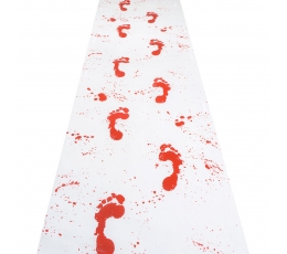 Dekoratyvinis kilimas "Kruvinos pėdos" (450x60 cm)