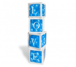 Dėžutės-dekoracijos "LOVE" (4 vnt.) 3