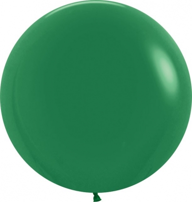 Didelis balionas, tamsiai žalias (60 cm)