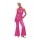 Disco kostiumas-kombinezonas, rožinis (40/42)