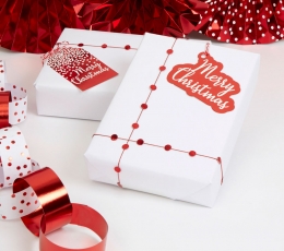 Dovanėlių pakavimo rinkinys "Merry Christmas" 1