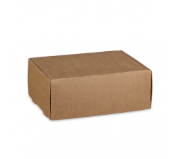 Dovanų dėžutė, kraftinė (155x120x50 mm)