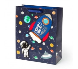 Dovanų maišelis "Space" (26,5x32,5x11,5 cm)
