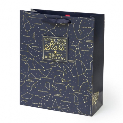 Dovanų maišelis "Stars" (26,5x32,5x11,5 cm)