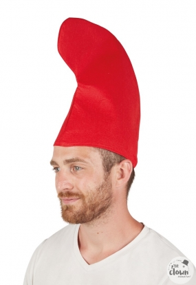 Elfo kepurė, raudona 