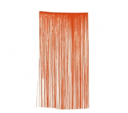 Folinė užuolaida-lietutis, oranžinė  (100 x 200 cm)