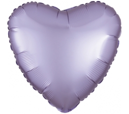Folinis balionas "Alyvinė širdis" (43 cm)