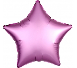 Folinis balionas "Alyvinė žvaigždė", matinis (43 cm)