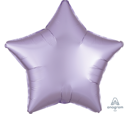 Folinis balionas "Alyvinė žvaigždė", matinis (48 cm)