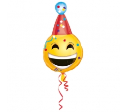 Folinis balionas " Emoji gimtadienis" (63 cm)