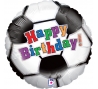 Folinis balionas "Futbolininko gimtadienis" (46 cm)