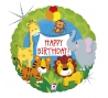 Folinis balionas "Gimtadienis džiunglėse" (46 cm)