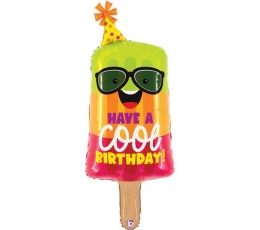 Folinis balionas "Have a Cool Birthday" (99 cm)