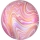 Folinis balionas-marblez, rožinis (38x40cm)